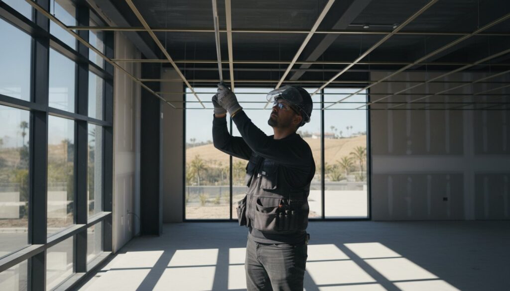 Expert T-Bar Ceiling Installation in San Diego: The 2026 Guide to Suspended Systems