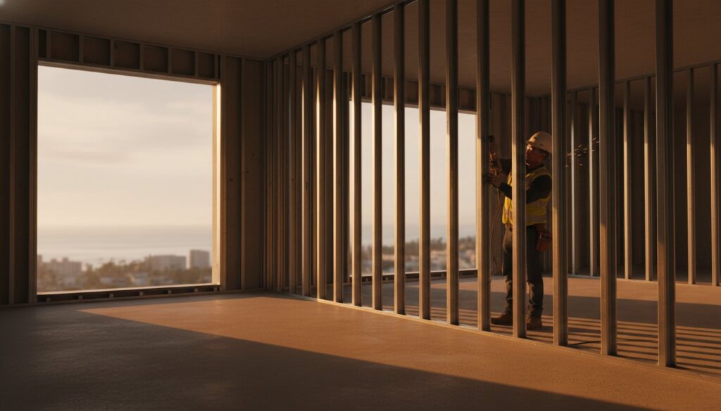 Non-Load Bearing Wall Framing in San Diego: The Professional Guide to Metal Stud Systems